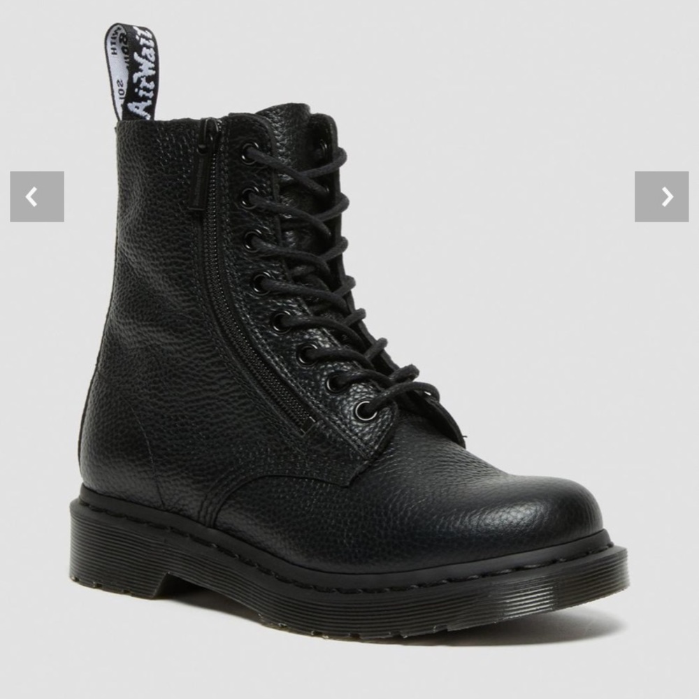 Doc Martens 1460 PASCAL LEATHER ZIPPER BOOTS